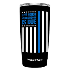 Police Flag Tumbler