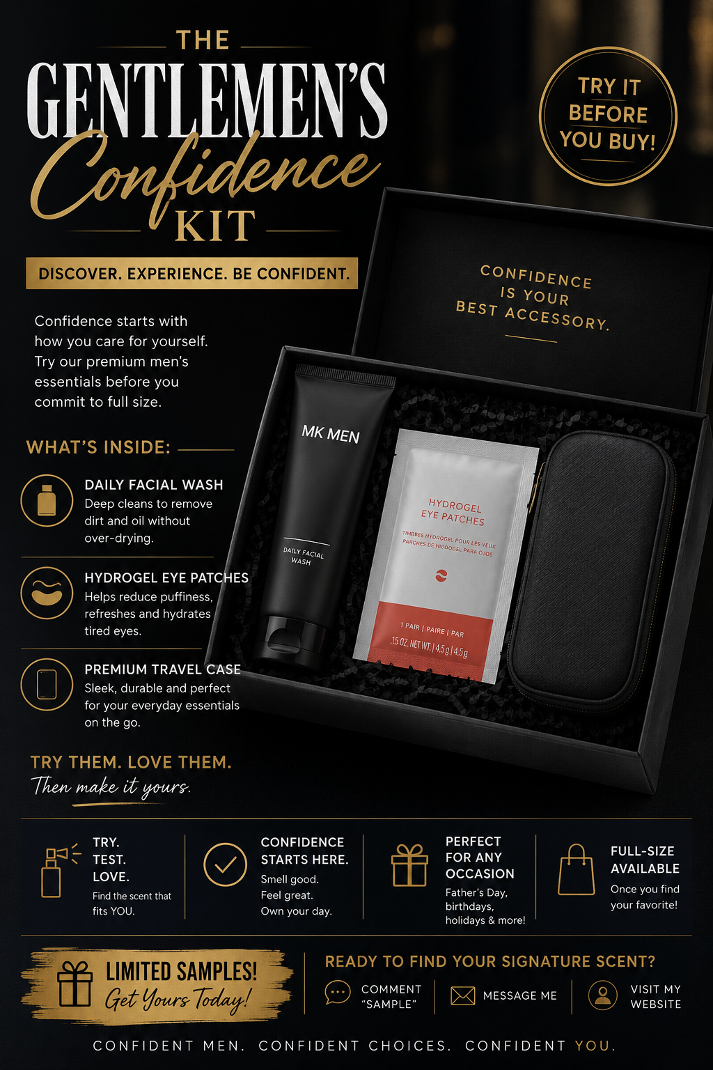 The Gentlemen's Confidence Kit-Men